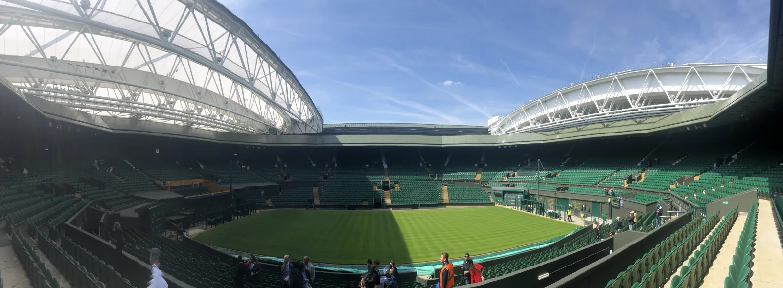 Panoramica del Centre Court di Wimbledon
